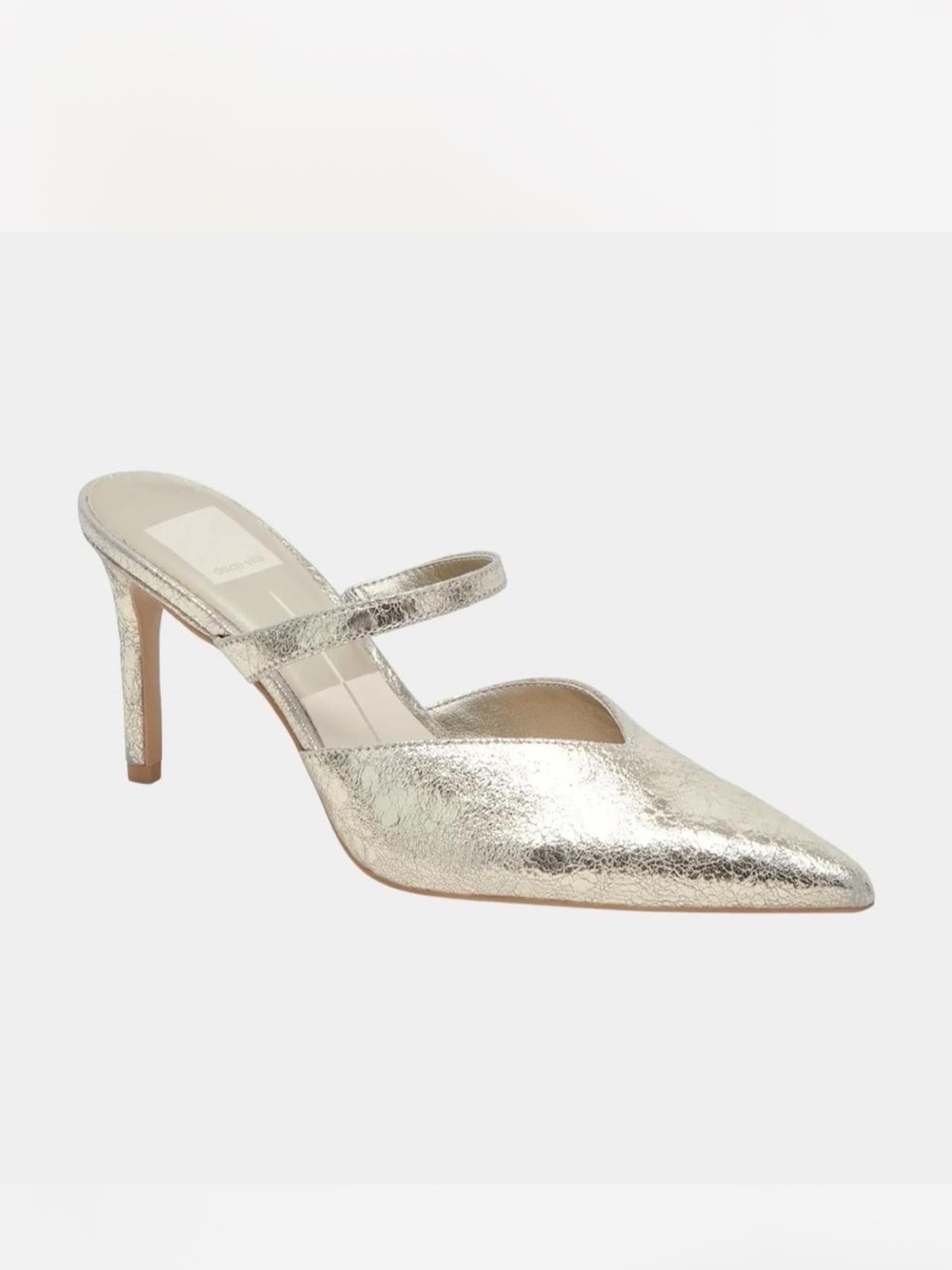 Dolce Vita Silver Heels